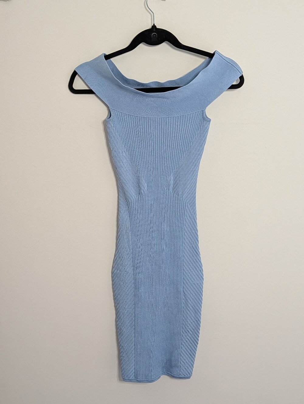 Marciano Fitted Blue Bodycon Dress Size 0